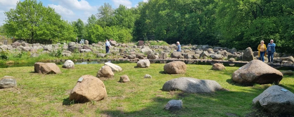 Part of the dolmencenter in Borger Part of the dolmencenter in Borger