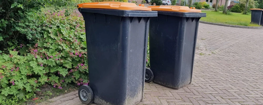 Wastebins meant for plastic waste